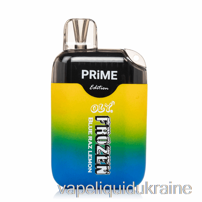 Vape Ukraine OLY Frozen PRIME 6500 Disposable Blue Raz Lemon